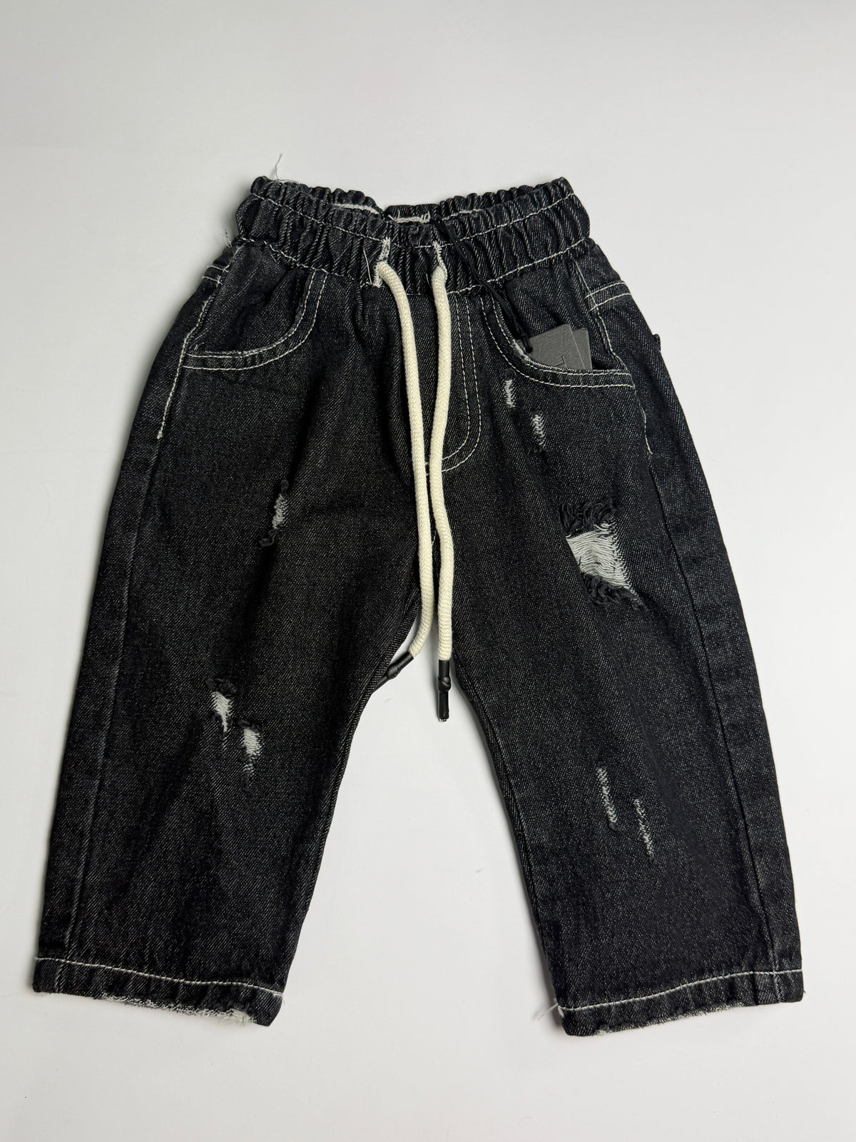Jeans con il laccio Basic Junior