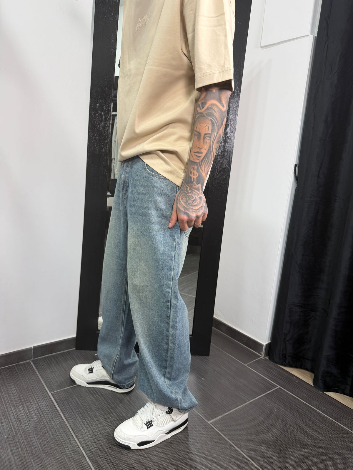 SUPER BAGGY SABBIATO
