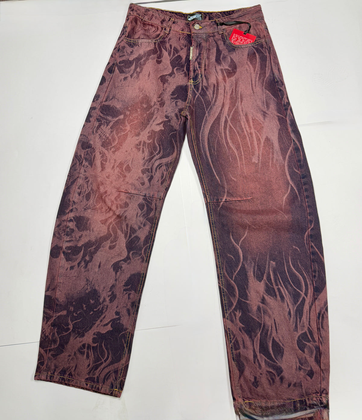 Jeans Ballon Uomo FLAMES PURPLE