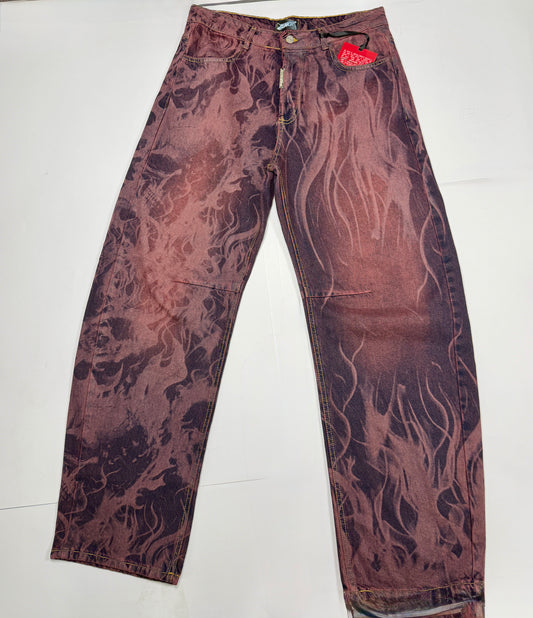 Jeans Ballon Uomo FLAMES PURPLE