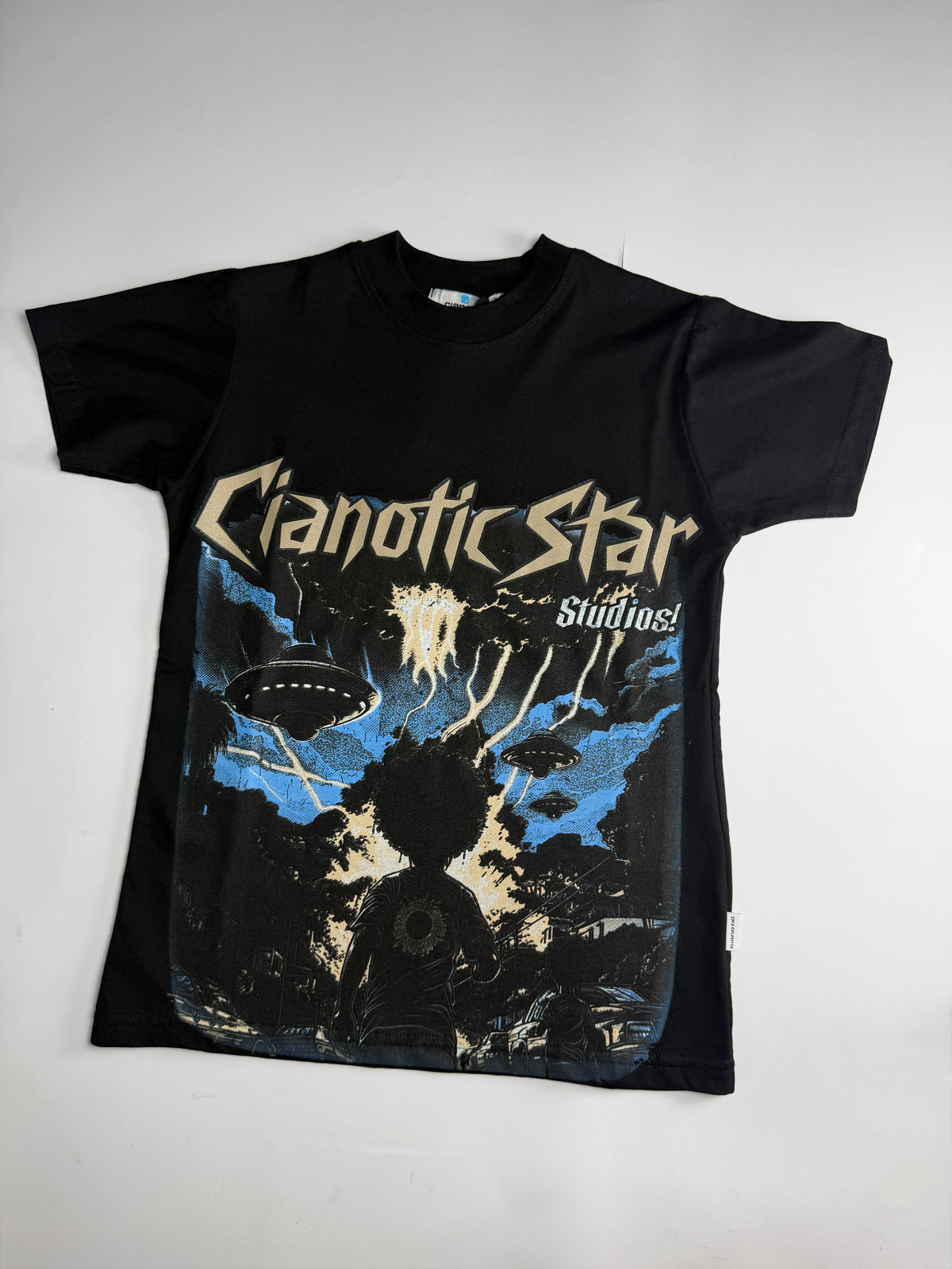 T-Shirt CIANOTIC Junior ALIEN SAGE
