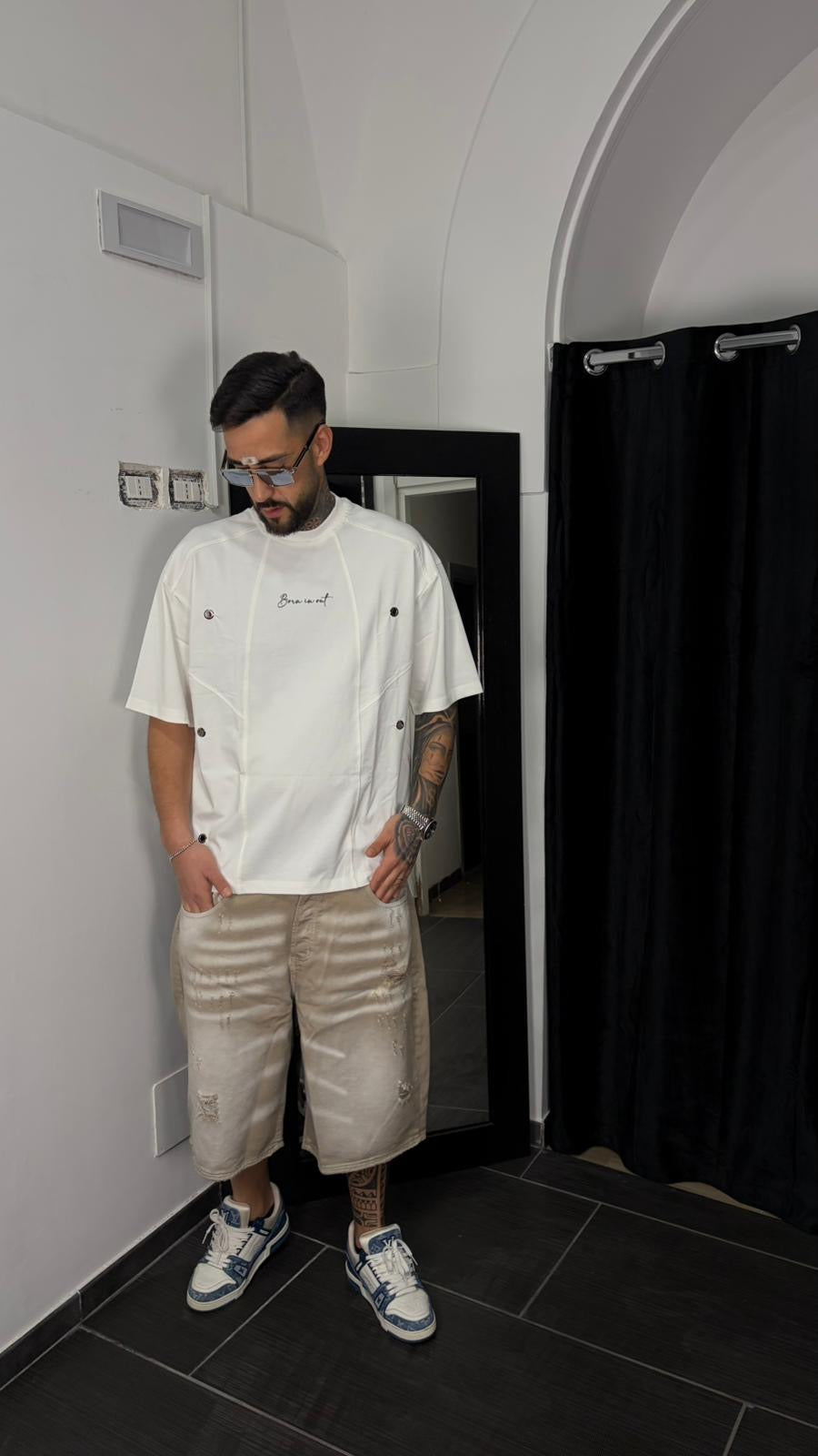 T-shirt Occhielli