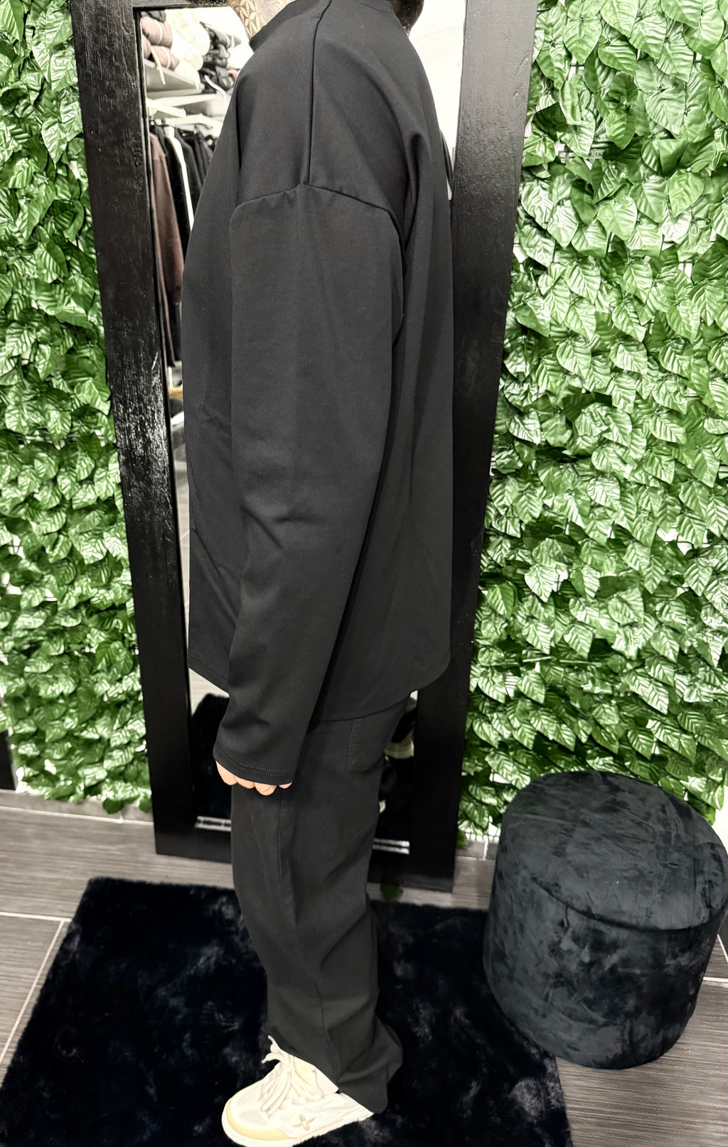 T-shirt long sleeve black