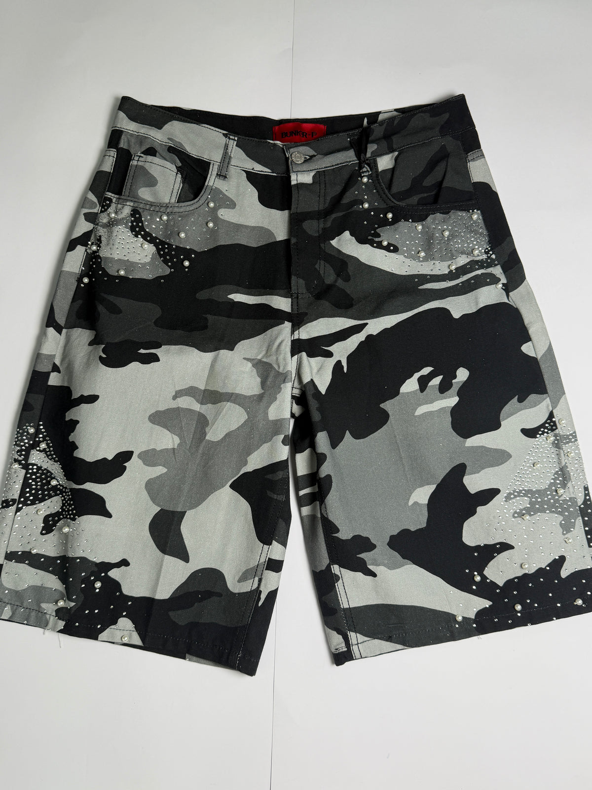 Bermuda Bunker Uomo Mimetico