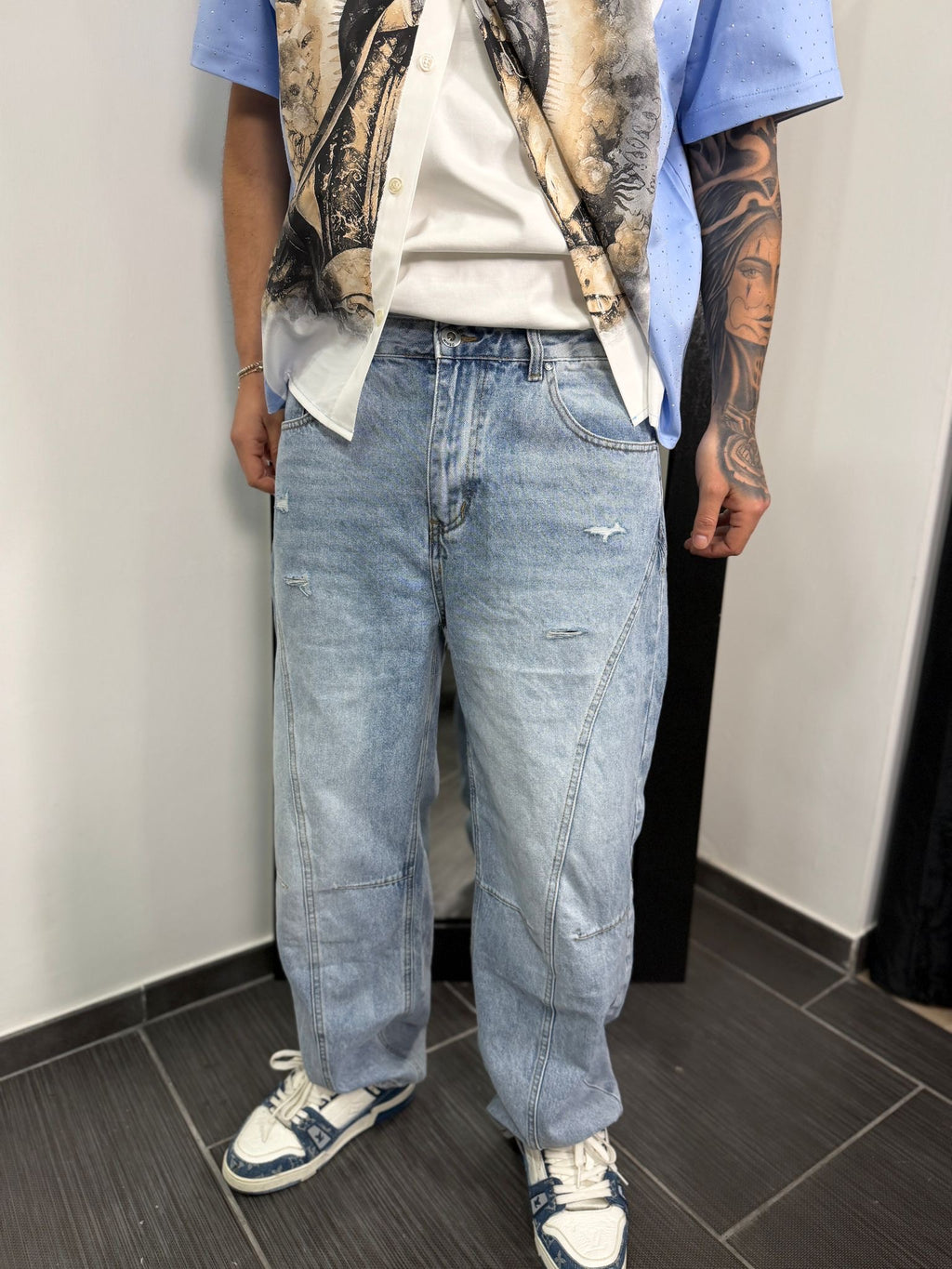 BAGGY DENIM CIELO 🩵