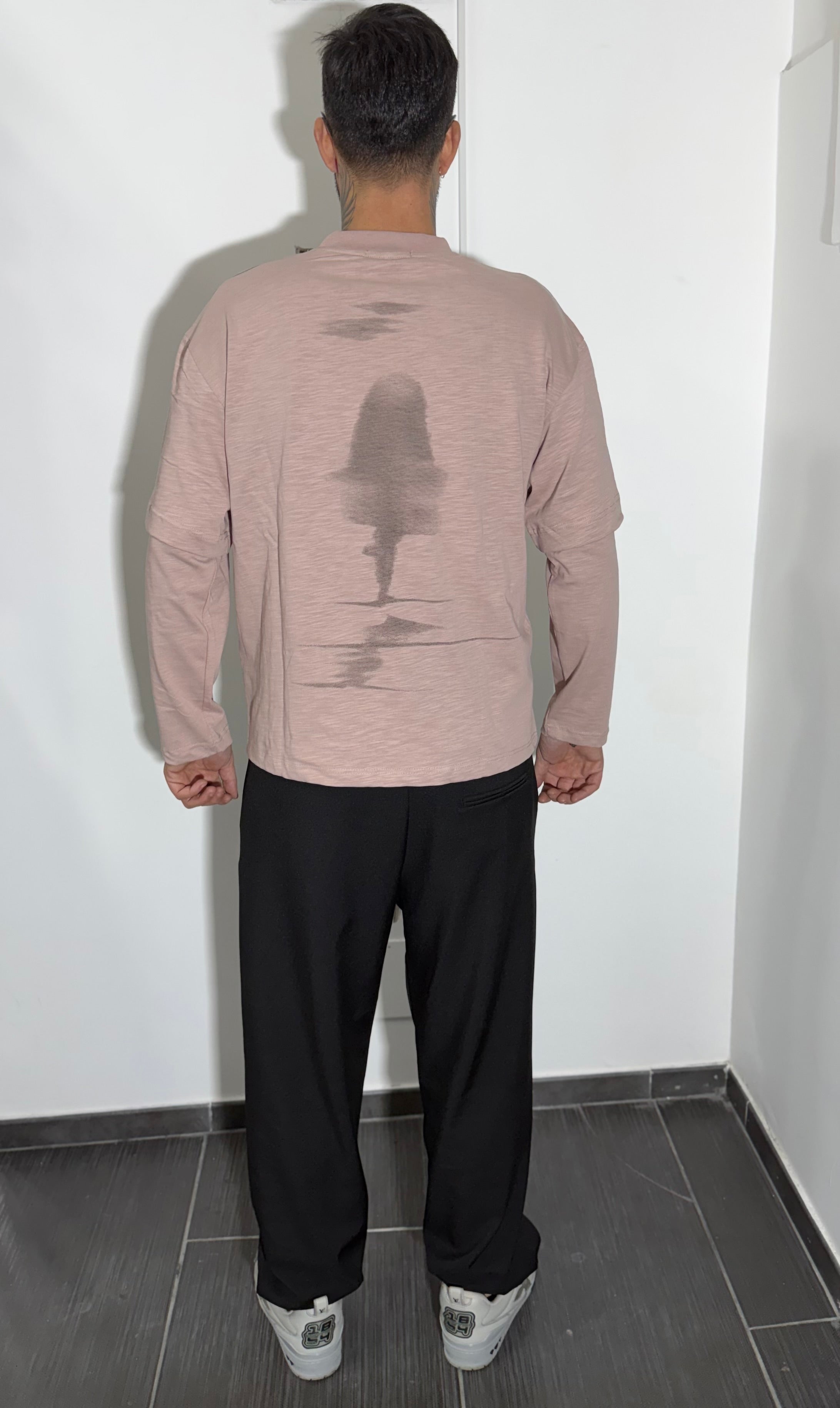 T-shirt double sleeve