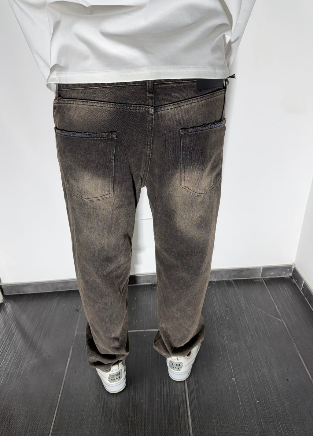 Super baggy brown sfumato