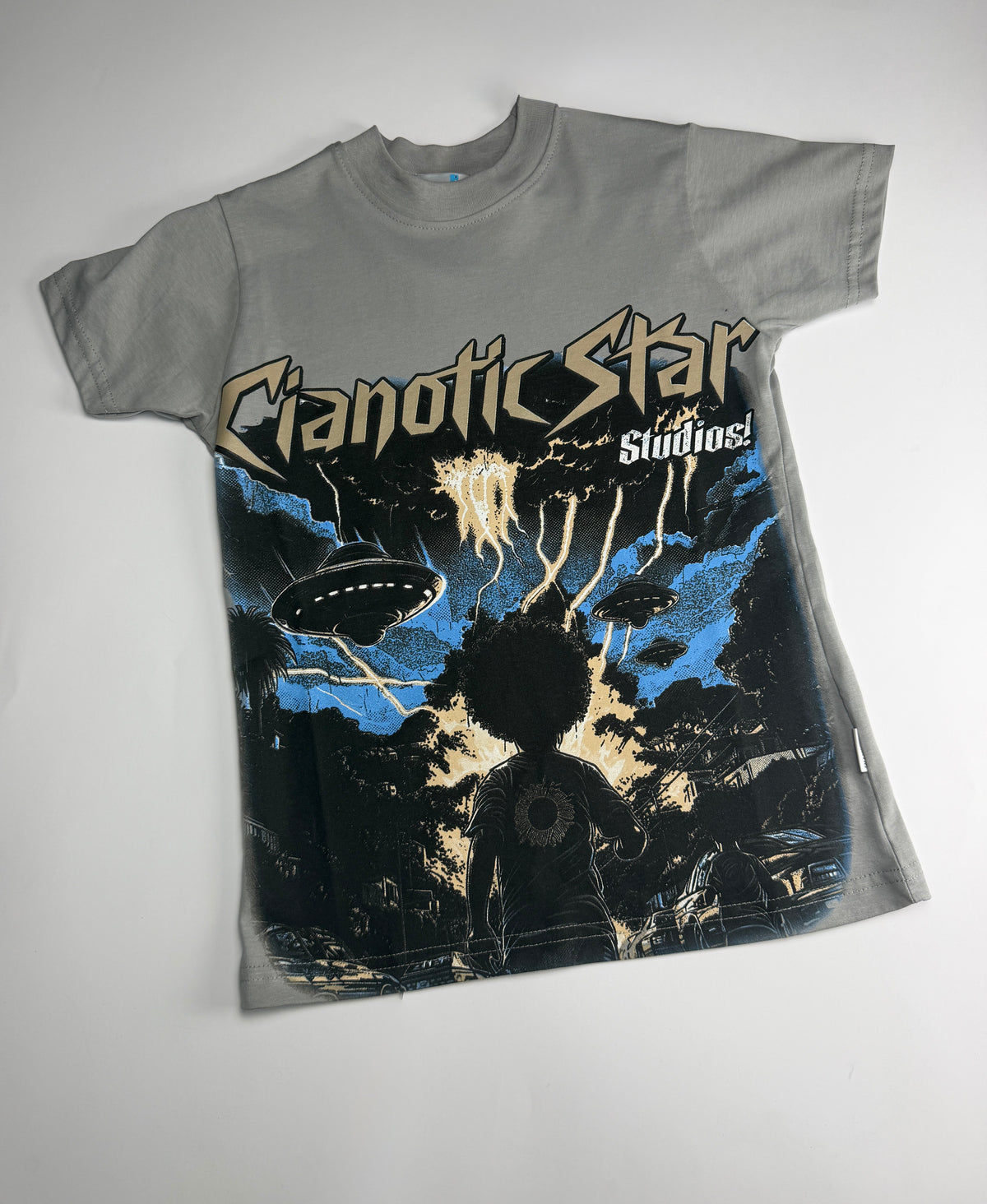 T-Shirt CIANOTIC Junior ALIEN SAGE