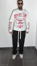 T-shirt double sleeve member