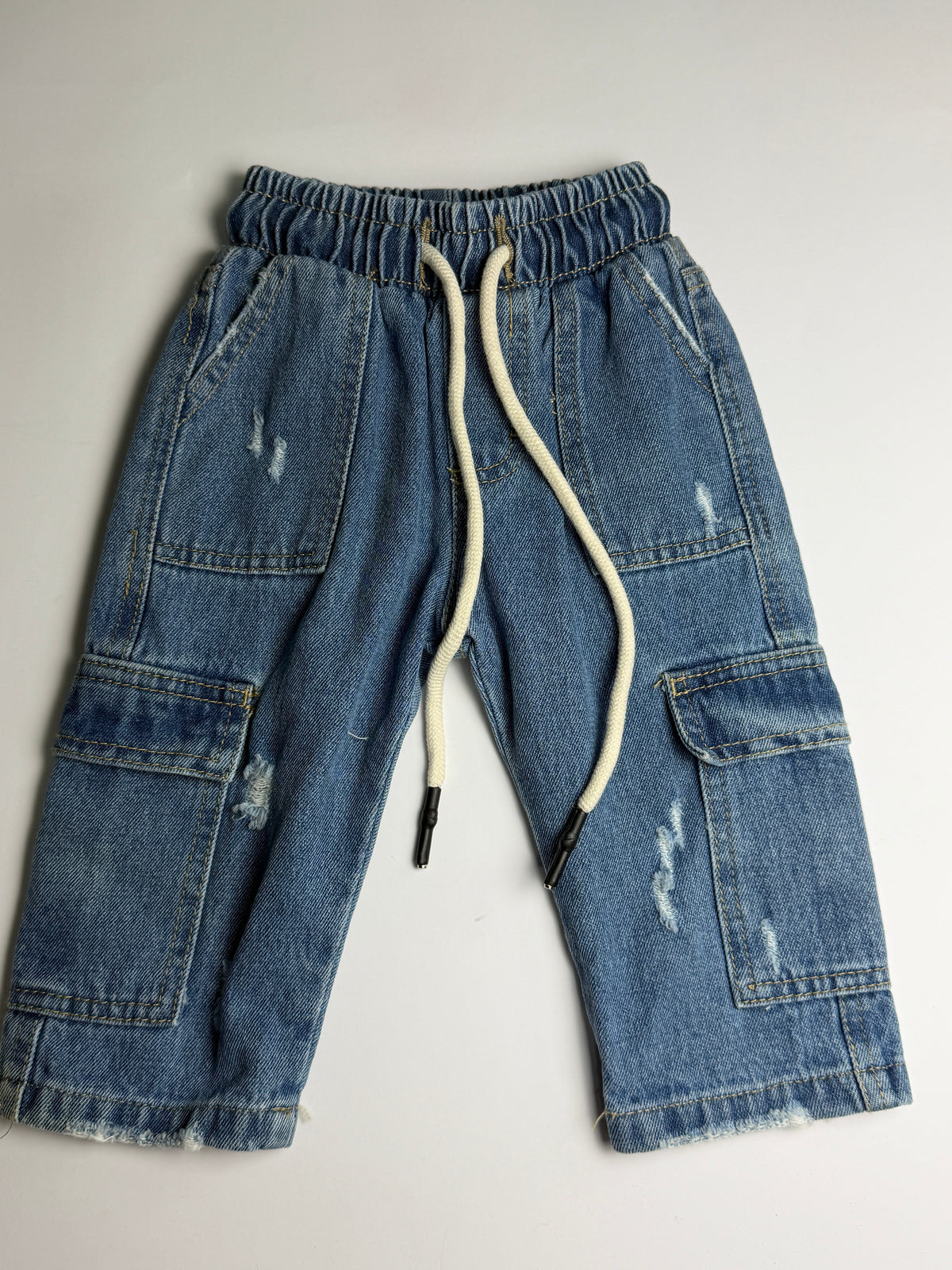 Jeans con il Laccio Cargo Junior