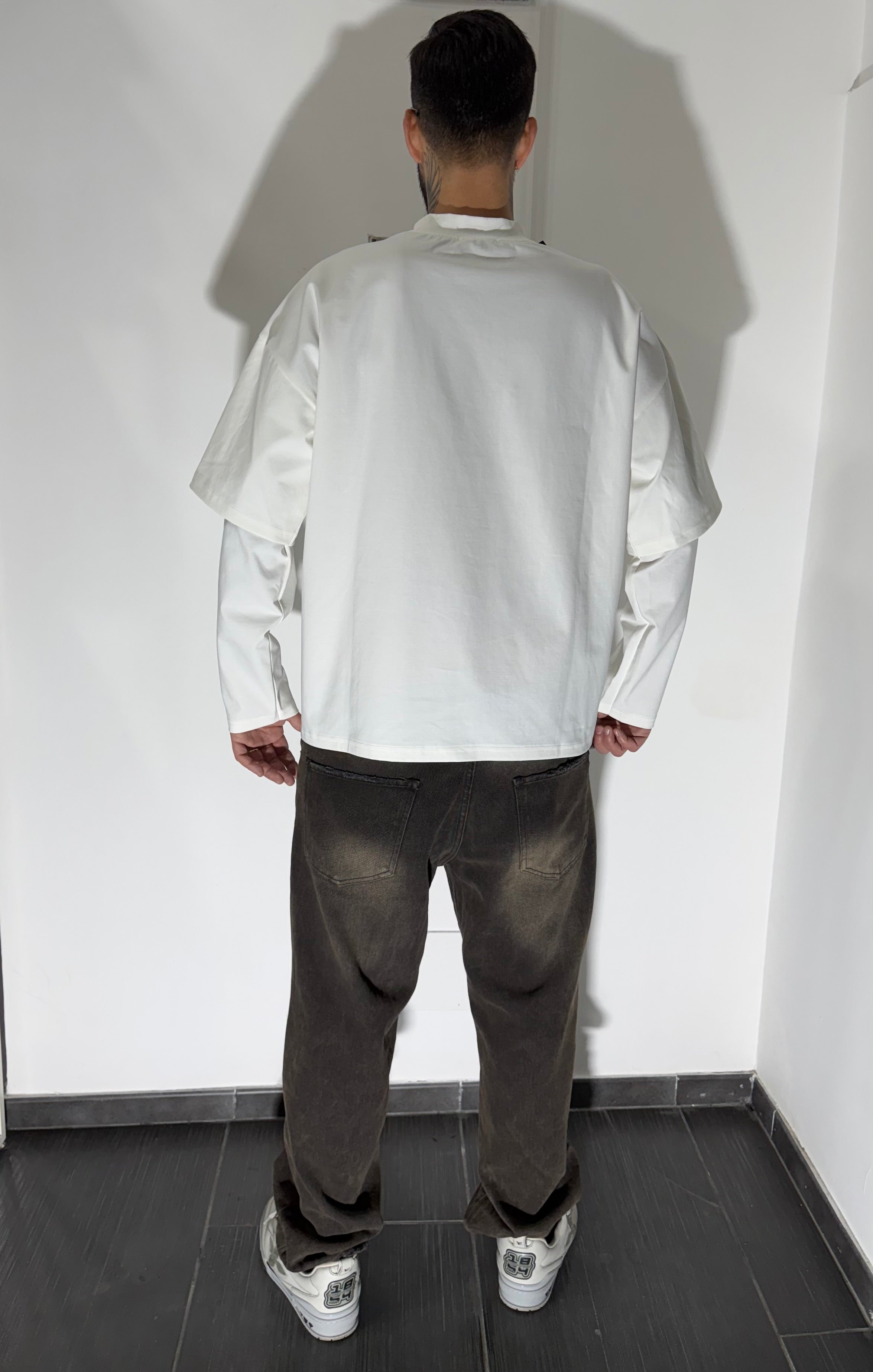 Super baggy brown sfumato