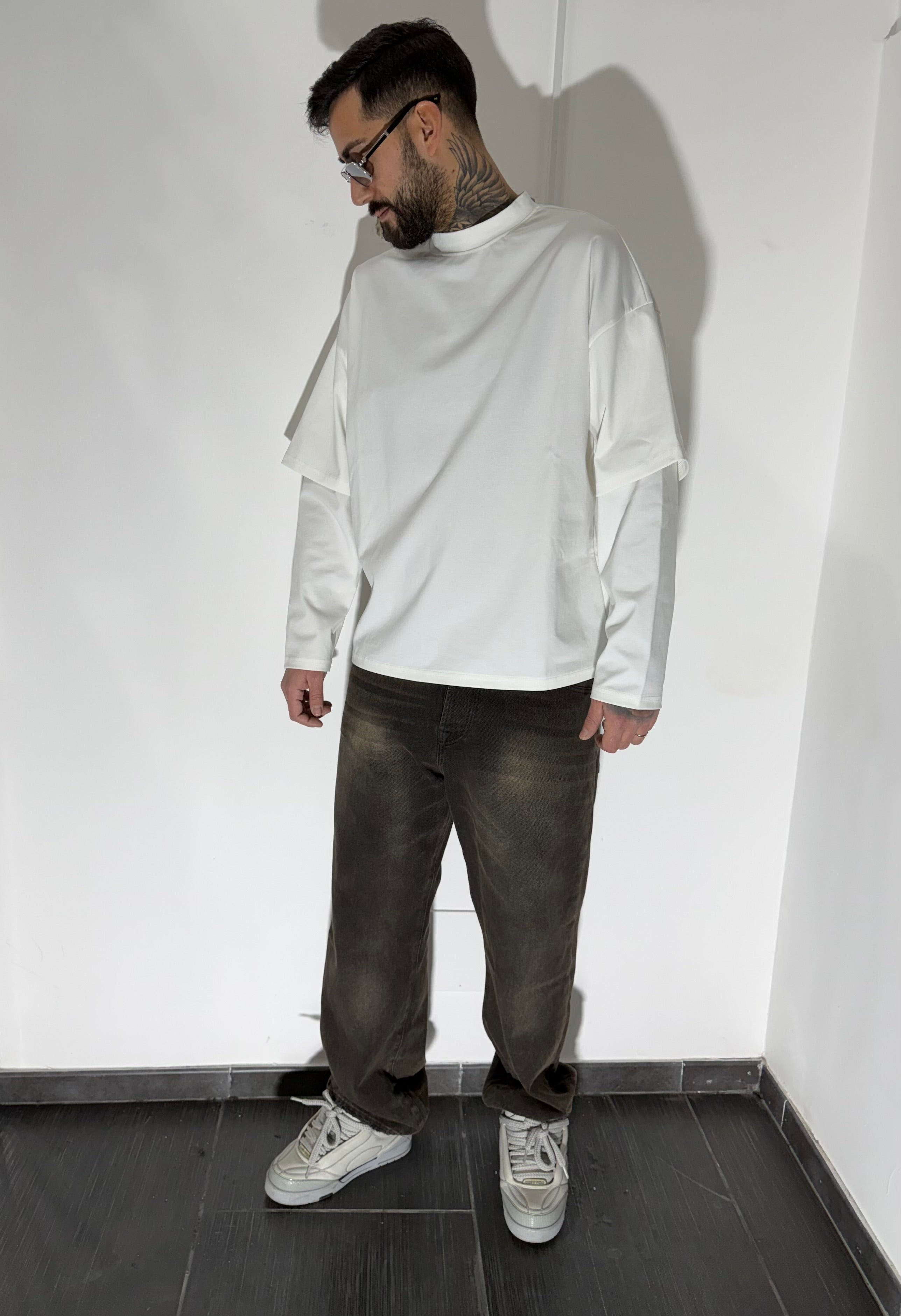 Super baggy brown sfumato