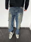 Jeans baggy sfumato