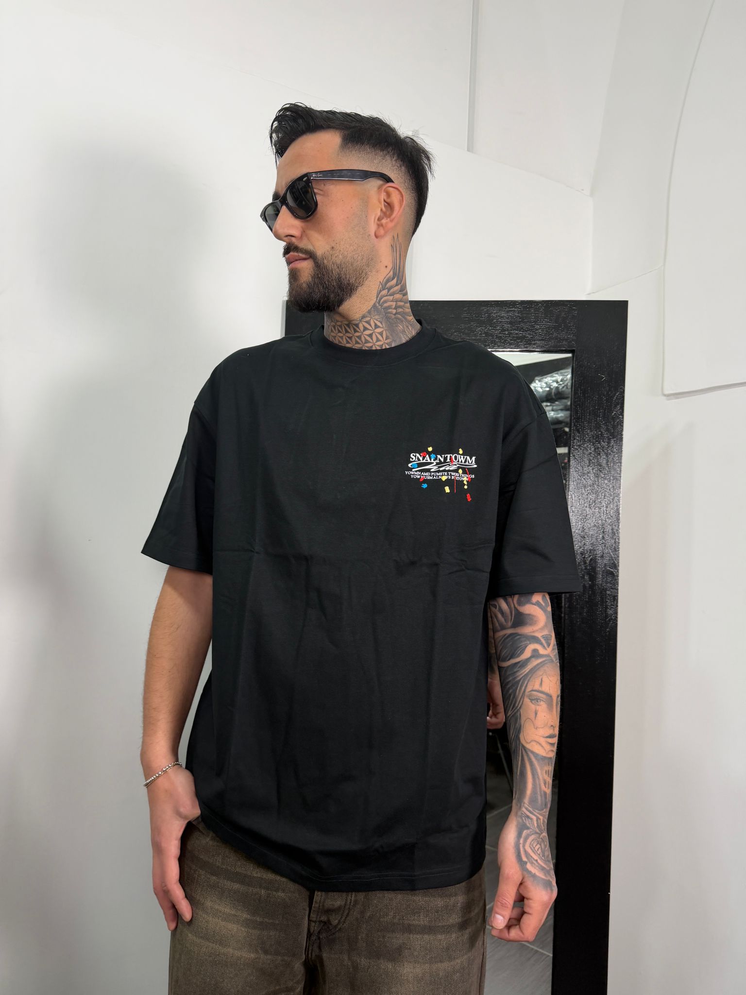 T-shirt multicolore