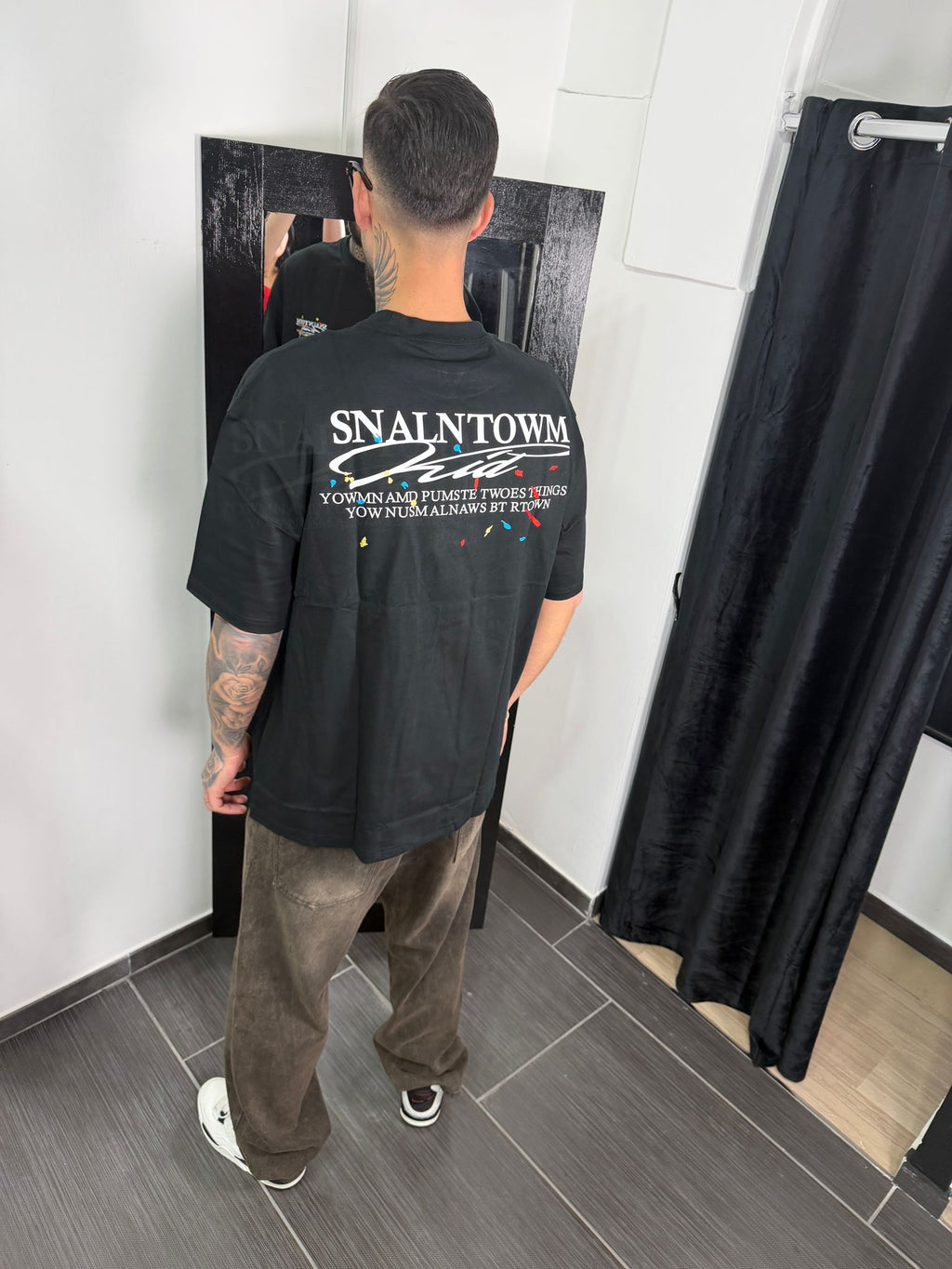 T-shirt multicolore